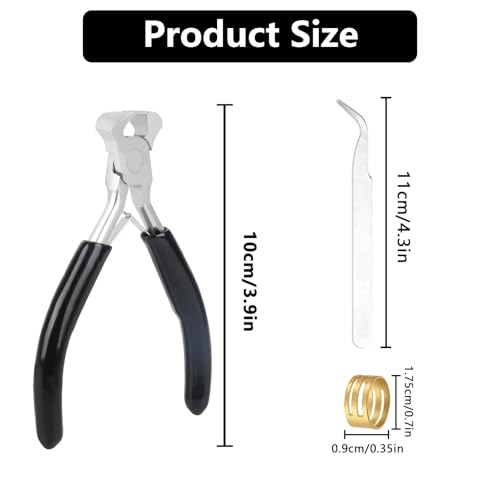 Image of Jewelry Pliers,Nail Puller Tool for Carpenter,End Cutting Pliers,End Nippers for Zipper Install Stops,Jewelry Making Tools for Crafts