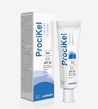 Procikel Silicone Scar Gel – Skin Care for Scars & Marks with SPF 30, Hydrating & Protective Formula, 30g