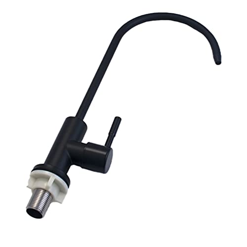 Robinet de filtre à eau de cuisine noir purificateur d'eau potable sous évier