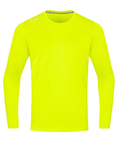 JAKO Herren Longsleeve Run 2.0, Neongelb, M