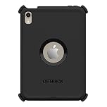 OtterBox Defender Case for iPad Mini 8.3-Inch 7th gen 2024 (A17 Pro) / 6th gen 2021, Shockproof, Ultra-Rugged Protective Case with built in Screen Protector, 2x Tested to Military Standard, Black