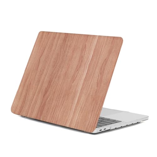 HLAAJJX Case per Macbook Air M1 13 pollici 2020 2019 2018 (A1932 A2179 A2337) con Retina Display,Custodia Rigida Protettivo in Plastica per Macbook Air 13,3 M1 Cover,Venature Del Legno