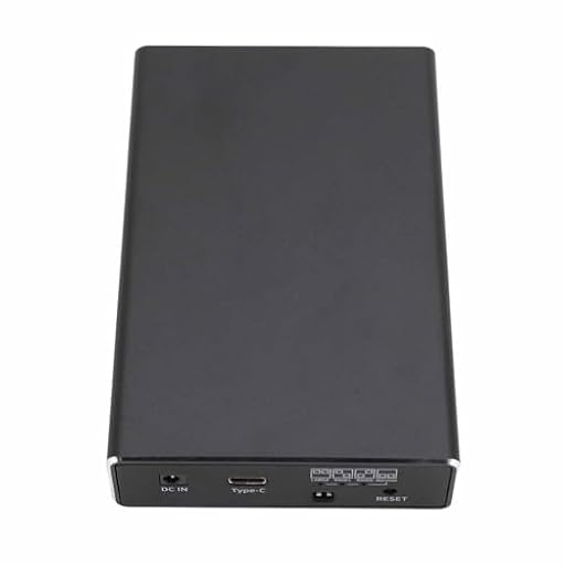 Tnfeeon Disco Duro Externo de Doble Bahía, Transferencia Rápida de Datos, USB C de 10 GBit/s, Carcasa Portátil HDD/SSD de 12 TB para Profesionales del Almacenamiento de Datos | Ya disponible en tu tienda friki favorita! En mundofriki.es!
