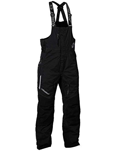 Castle X Polar Men's Snowmobile Bib - Black - X-Large