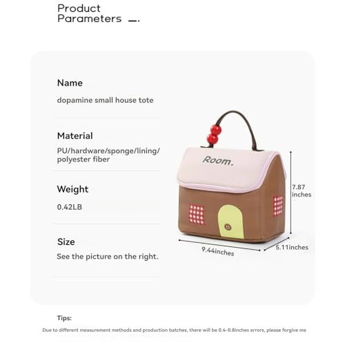 Cute House Kawaii Large Capacity Travel Tote for Adults Ita Bag2