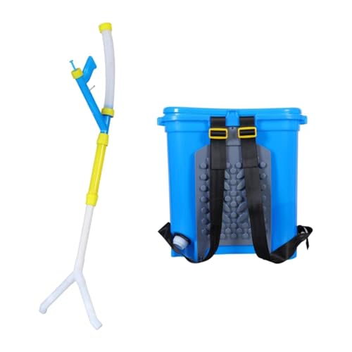 Épandeur D'engrais Manuel 25L Dispositif D'engrais Distributeur D'engrais épandeur D'engrais Multifonctionnel pour Légumes Maïs, Double Port