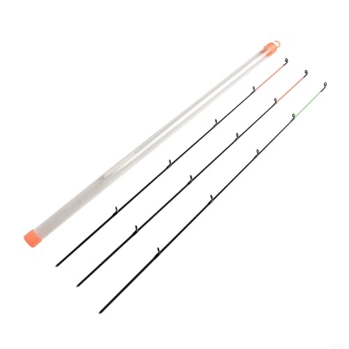 Diversi modelli e opzioni di lunghezza: con diversi modelli e opzioni di lunghezza disponibili, è possibile scegliere la punta superiore perfetta per la canna da pesca per soddisfare le tue esigenze di pesca. Dal modello 4133 con una lunghezza di 5 cm e una gamma di peso di 50-120 g al modello 072 con una lunghezza di 51,7 cm e opzioni di peso di 120 g-L, 120 g-M e 120 g-H, c'è un modello per ogni pescatore.