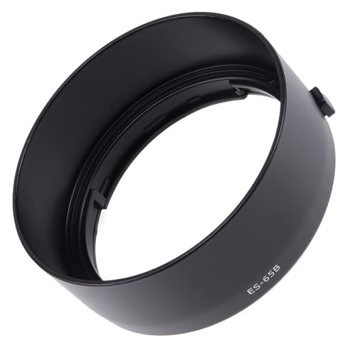 PARALUCE ES-65B COMPATIBILE CON Canon RF 50mm F1.8 STM (sistema Eos R) ATTACCO A BAIONETTA PARI ALL'ORIGINALE Realizzato in materiale PVC di alta qualità, durevole Protegge la lente dalla luce diretta, migliorando il contrasto e la qualità dell'immagine. Protegge lobiettivo da piccoli urti Compatibile con lente USM Canon RF 50mm F1.8 STM GARANZIA STILE IMMAGINE DIGITAL HD