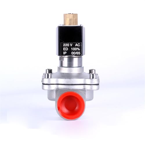 Électrovanne électrique 2W-400-40B DN40 acier inoxydable pour vanne eau 220V - 4