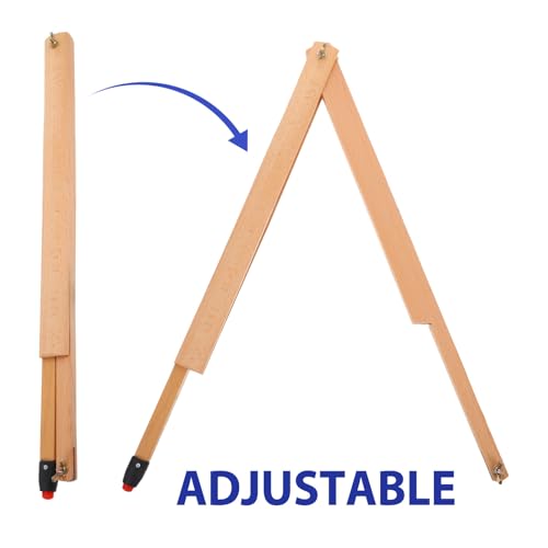 Brújula de matemáticas de madera resistente para dibujo técnico escolar 7