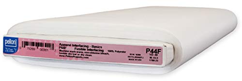 Pellon P44F Lightweight Fusible Interfacing Fabric White 20 Inch x 48 Yards Sewing Quilting & Apparel Stabilizer