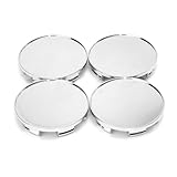 RhinoTuning 44732-SW5A-J000 Lot de 4 cache-moyeux chromés pour enjoliveurs Odyssey C2003 15' et 16' Diamètre intérieur 64 mm