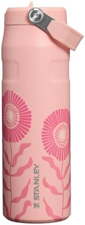 STANLEY IceFlow Flip Straw 2.0 Bottle, 24 oz, Sorbet Garden | Eas...