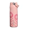 STANLEY IceFlow Flip Straw 2.0 Bottle, 24 oz, Sorbet Garden | Easy Carry Handle | Twist On Lid and Flip Up Straw | Lightweight Water Bottle | Insulated Stainless Steel | BPA-Free