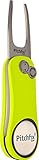 Pitchfix Hybrid 2.0 NEON Yellow/White Golf Divot Tool