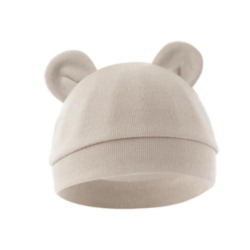 ffgguuiic Soft & Breathable Newborns Baby Hat Cotton Fetal Caps for 0 to 3 Months Comfortable Infants Bonnet Fashionable Headwrap