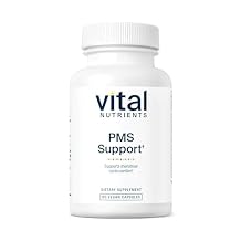 Vital Nutrients PMS Support - Vitex Berry & Passionflower Extract for Premenstrual Support & Hormone Balance* - Vitamin B6 PMS Supplements - Gluten, Dairy, Soy Free - Non-GMO - 60 Capsules