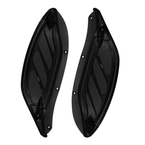 Déflecteur d'aile latérale de pare-brise en ABS premium pour carénage Electra Glide