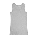 Cotonella, Canotta Hombre a spalla Larga in costina di Cotone Magliapiuma, gris multicolor, M