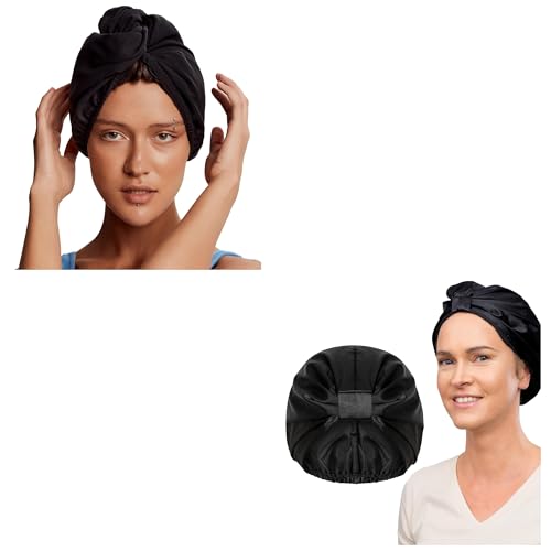 GLOV Ensemble de Soins capillaires serviette microfibre cheveux délicats