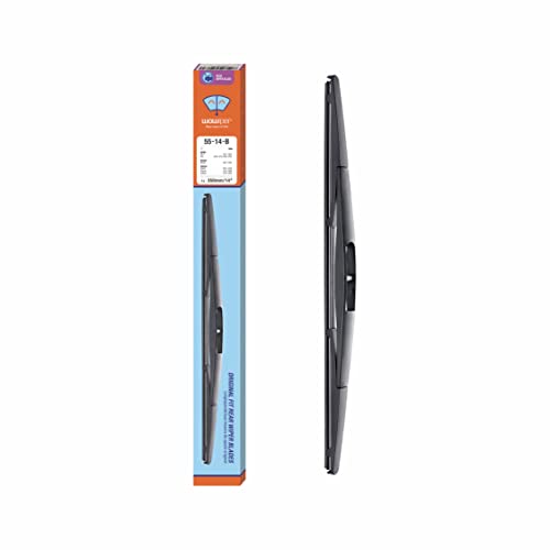 Image of 14 inch (14-B) Rear Wiper Blade Replacement for Subaru Forester 2022-2006 Ascent 22-19 Impreza 11-04 Legacy 09-05 Outback 19-05 Tribeca 14-06 /Honda CRV 11-07 Fit 20-07 Back Windshield Wiper Blade