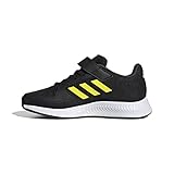 mallas adidas niña zalando Zapatos para correr Adidas RUNFALCON 2.0 EL K, Sneaker, Core Black/Beam Yellow/Beam Green, 37 1/3 EU