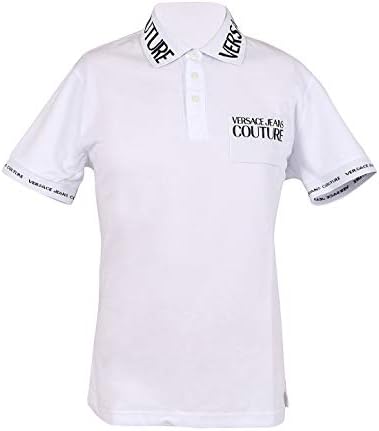 versace white polo shirt