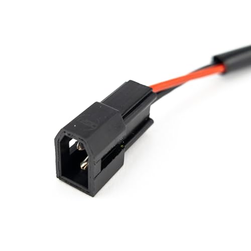 Image of Aharon Motorcycle 12V Cable Wire Extension /Adapter for LED Turn Signal Lights | Compatible with Aprilia Motorcycles | Bike Indicator Blinkers | Waterproof Indicator Light Connector Plug