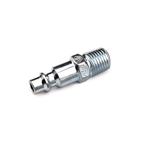 Primefit Ip1414Ms-B25-P (25 Pack) Industrial Style Air Quick Connect Plugs/Nipples Steel 1/4" X 1/4" Male Npt #TOP2