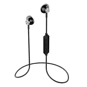 MAXOBULL Roar BT-24 in Ear Wireless Bluetooth Neckband with 12 Hours Battery Life, Light Weight Deep Bass, Earbuds…