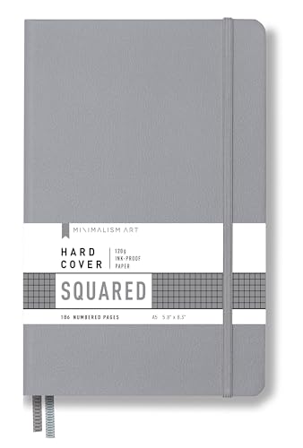 Carnet A5 couverture rigide et papier premium 120gsm pour écriture fluide