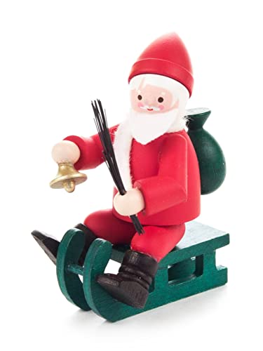 Nikolaus auf Schlitten bunt