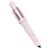 Automatic Curling Iron 1 1/4 Inch, Rotating Ionic Hair Curler Wand with 3 Temperatures, Anti-Scald, Auto Shut-Off Spin Iron for Hair Styling, Pink