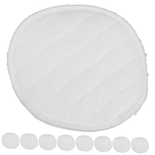 Beavorty Soft Absorbent Nursing Pads 10 Reusable Breast Pads for Breastfeeding Washable Nipple Covers Cotton Maternity Supplies