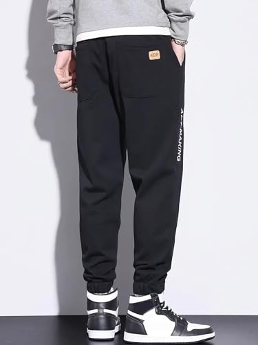 Image of Lymio Track Pant for Men ||Side Latter Print Style Look Pant || Jogger Track Pant (Packs Also Available) (TP-29-31-1)