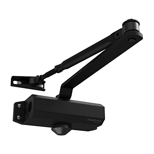 Mola Hidráulica Aérea para Porta Intelbras para 45Kg MH 102 A Preta