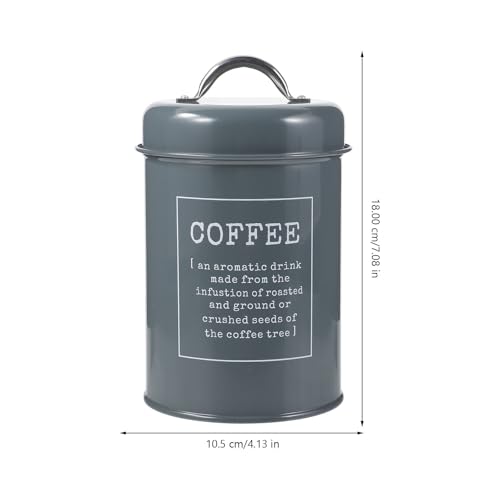 Botes de cocina herméticos CRAFTHROU de hierro para café azúcar 3