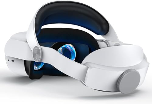 Image of New World Elite Head Strap Compatible with Quest 2 for Enhanced Support and Comfort, VR Headstrap for Oculus /Meta Quest 2 -OS01