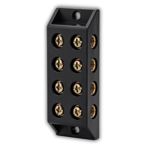 HT 4 Way 30A Bakelite Strip Connector | Heavy Duty Terminal Block | Heat Resistant | Electrical Wire Connector for Industrial & DIY Use (Pack of 2)-image-34