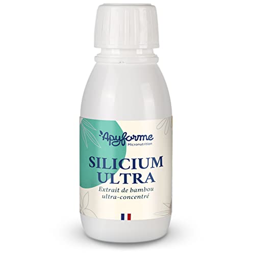 Silicium Organique Ultra - 125 ml Correspondent à 5 Litres de Silice - 100% FRANÇAIS - Fabriqué et Conditionné en France par Apyforme Cover