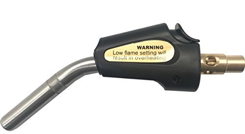 All Splendid Self-Lighting Adjustable Swirl Flame Heavy-Duty Trigger-Start Mapp Propane Blow Torch (Stainless Steel Tip Od 0.4 In (9.8 Mm), With 5 Ft./1.5 M Hose) #TOP5