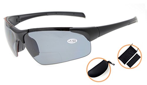 Eyekepper TR90 Unbreakable Sports Polarized Half-Rimless Bifocal Sunglasses3