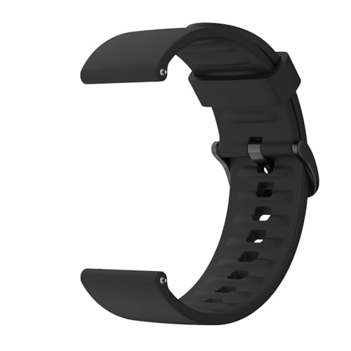 Meliya Correa para Fitbit Versa 2,Pulsera Silicona para Fitbit Versa/Versa 2/Versa Lite/Versa SE Mujer Hombre(Negro)