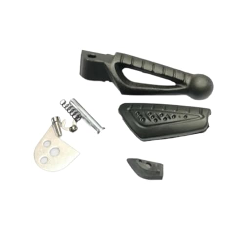 Repose-pieds avant et arrière pour moto 752S BJ750GS support de pédales noir