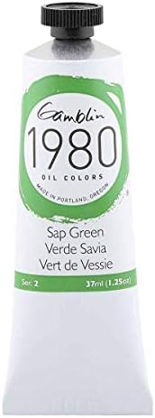 Gamblin 1980 Oil Sap Green 37Ml