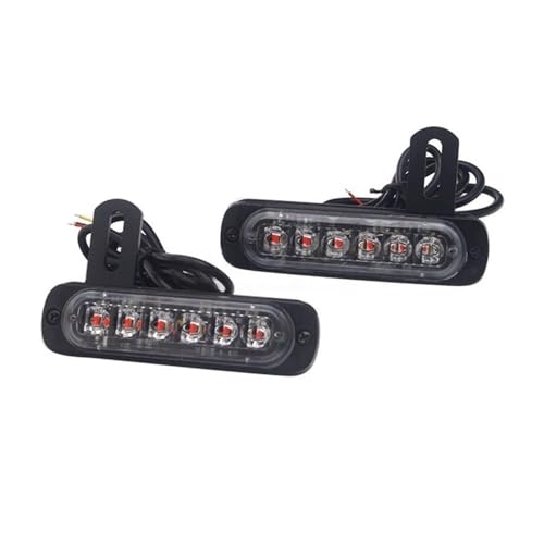 Clignotant moto double plaque B6 avec feu de stop arrière LED premium - 5
