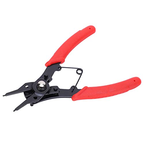Snap Ring Pliers, Split Ring Pliers C Clip Pliers C Clips Removal Retaining Set Multifunction 4 In 1 High Carbon Steel for Removal of Retaining Clip Circlip Snap Rings Wrist Clips