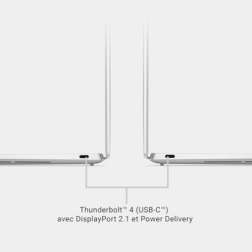 Dell XPS 13 (9350) PC Portable Copilot+ 13.4" FHD+ 120 Hz, Intel Core Ultra 7 Series 2 - Intel Evo Edition, 32 Go RAM, 1 to SSD, Intel Arc, Windows 11 Pro, Clavier rétroéclairé AZERTY - Platine