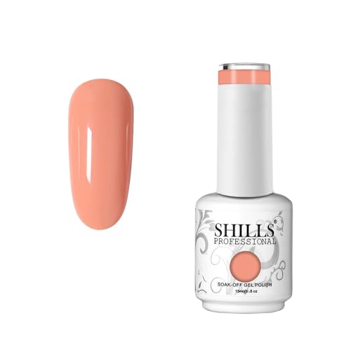 Image of SHILLS PROFESSIONAL Uv /Led Soak Off Gel Glossy Finish Polish Color Shade 34,15 Ml