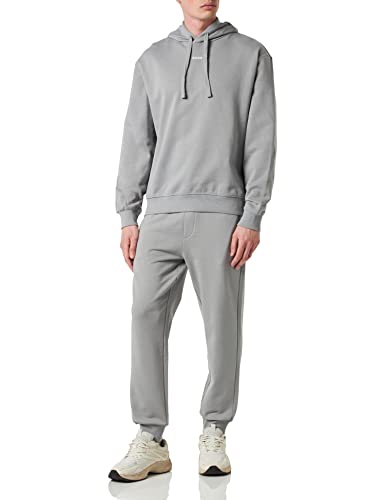 HUGO Herren Tracksuit_dapodayote Sweatshirt, Silver47, L EU